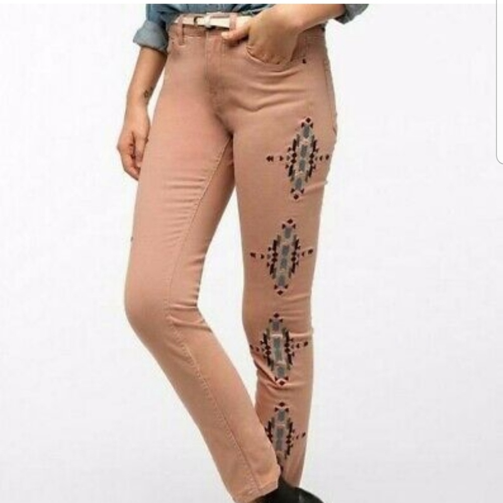NWT Urban Outfitters tribal skinny jeans